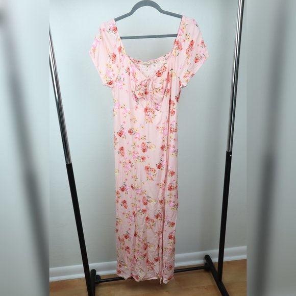 Floral Pink Dress - Picture 1 of 8